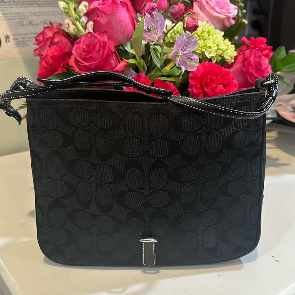 Coach small black bags